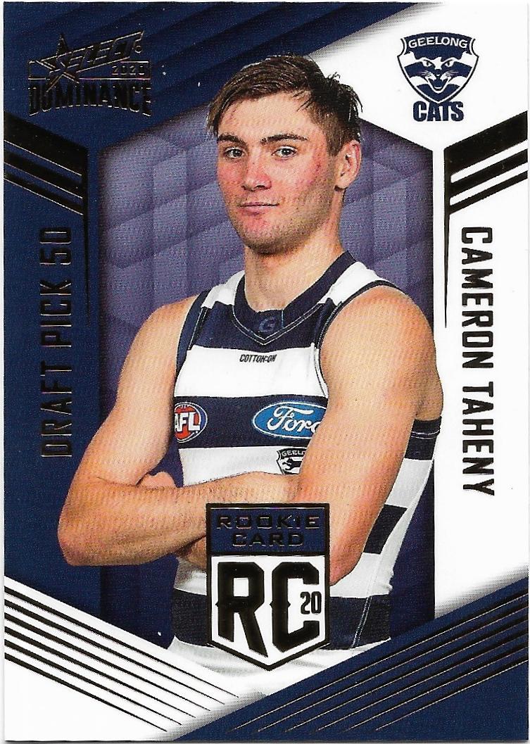 2020 Select Dominance Rookies (RC50) Cameron TAHENY Geelong 039/295