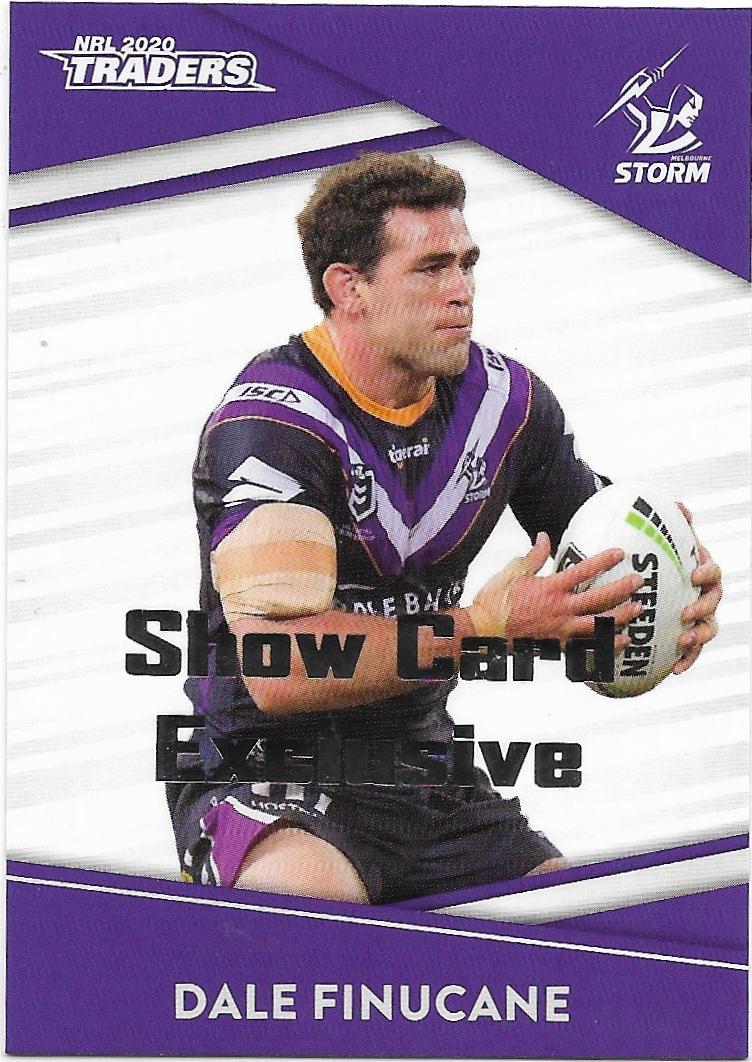 2020 Traders Show Card Exclusive (065) Dale FINUCANE Storm