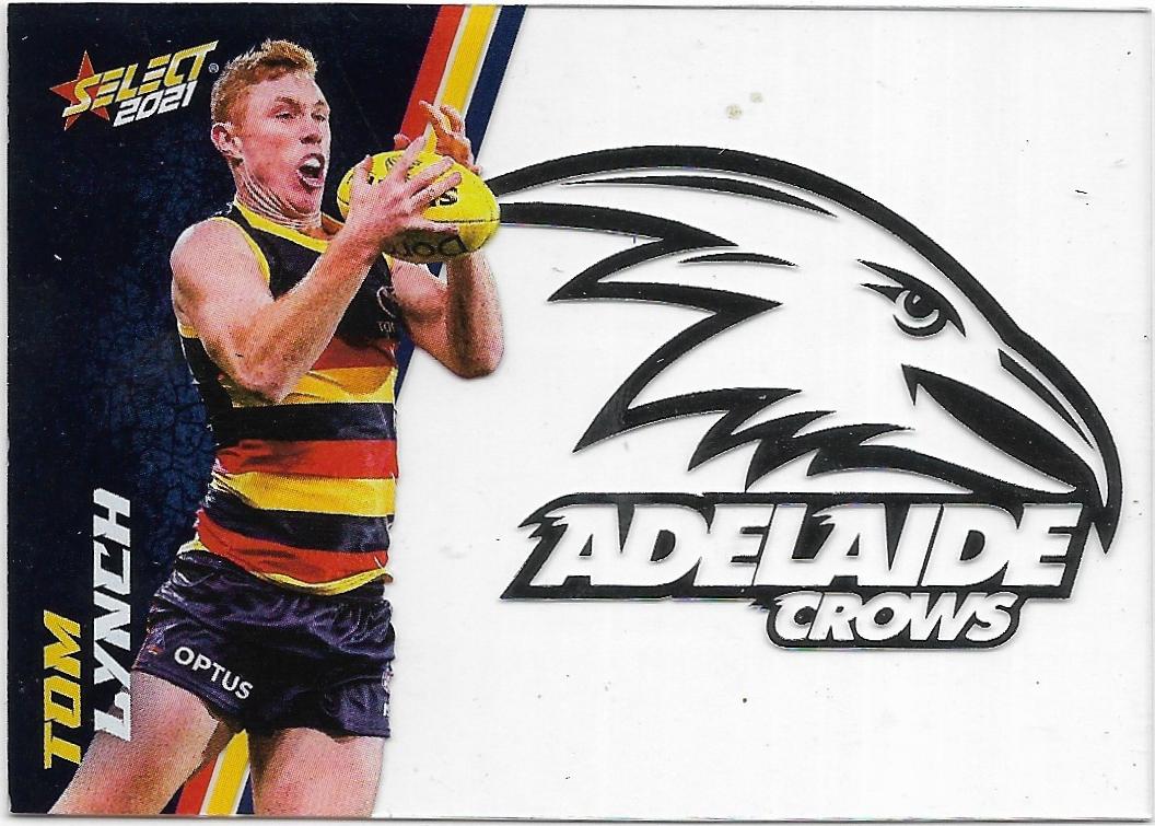 2021 Select Footy Stars Club Acetate (CA3) Tom LYNCH Adelaide