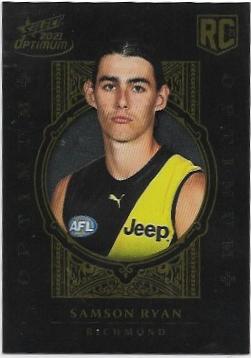 2021 Select Optimum Plus + (OP203) Samson Ryan Richmond 343/455 ROOKIE