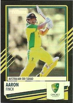 2021 / 22 TLA Cricket Silver Special Parallel (P019) Aaron FINCH Australia