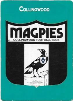 1988 Scanlens (111) Logo Collingwood #