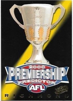2000 Select Millennium Premiership Predictor (PC12) Richmond