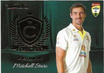 2022/23 Cricket Traders Champions (C 35) Mitchell Starc Ashes Champions