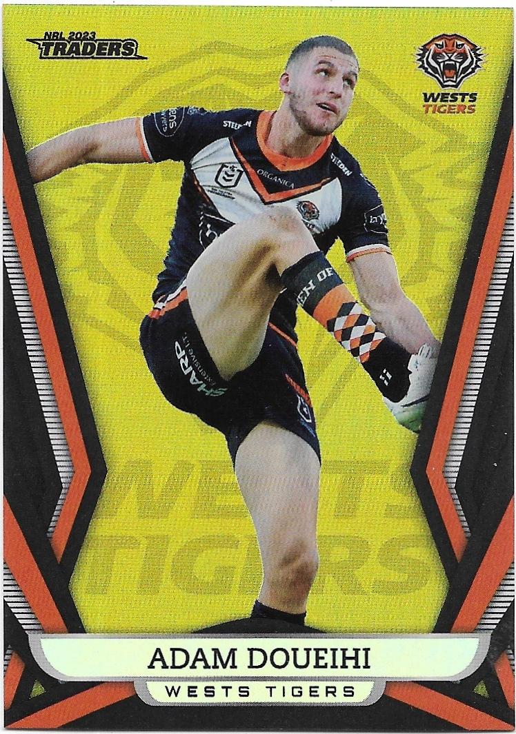 2023 NRL TRADERS TITANIUM - 10 CARD 'PEARL SPECIALS' WESTS TIGERS