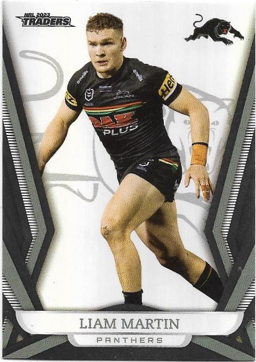 2023 Nrl Traders Titanium Pearl Parallel (PS107) Liam Martin Panthers ...