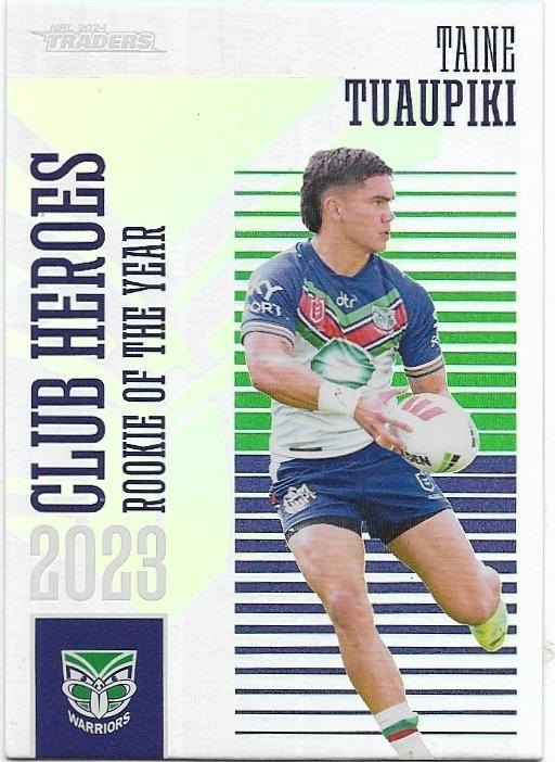 2024 NRL Traders Titanium Club Heroes (CH41) Taine Tuaupiki Warriors