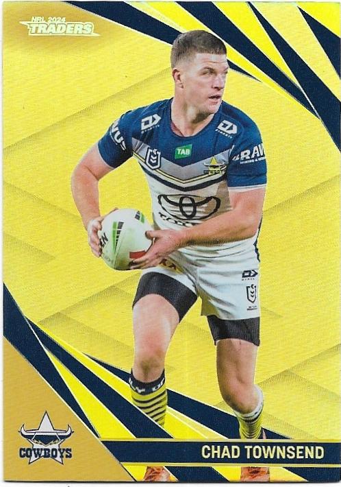 2024 NRL Traders Titanium Gold Special (GS090) Chad Townsend Cowboys 39/82