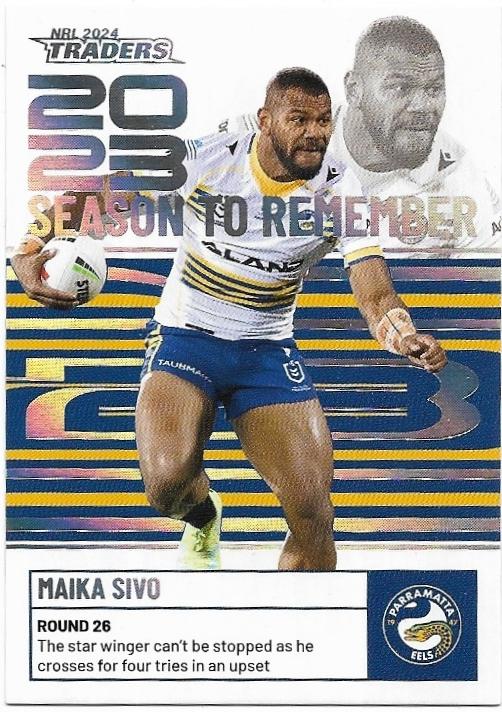 2024 NRL Traders Titanium Season To Remember (SR06)MacKenzie Wiki