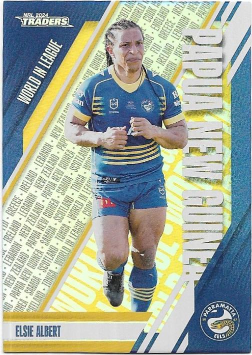 2024 NRL Traders Titanium World In League (WL35) Elsie Albert Eels