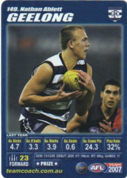 2007 Teamcoach Blue Prize (149) Nathan Ablett Geelong