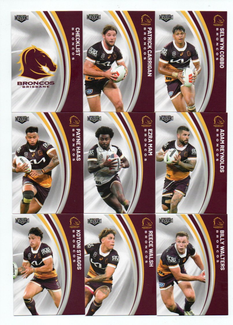 2024 NRL Elite Team Set – Broncos