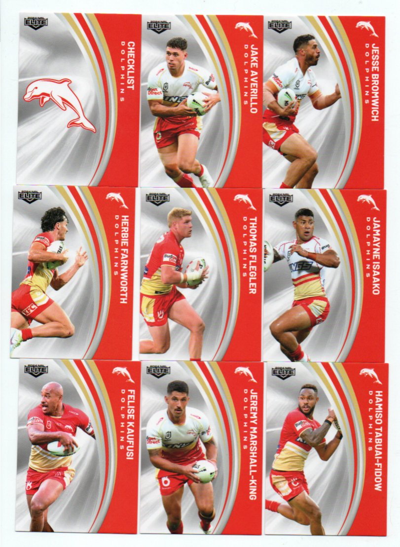 2024 NRL Elite Team Set – Dolphins