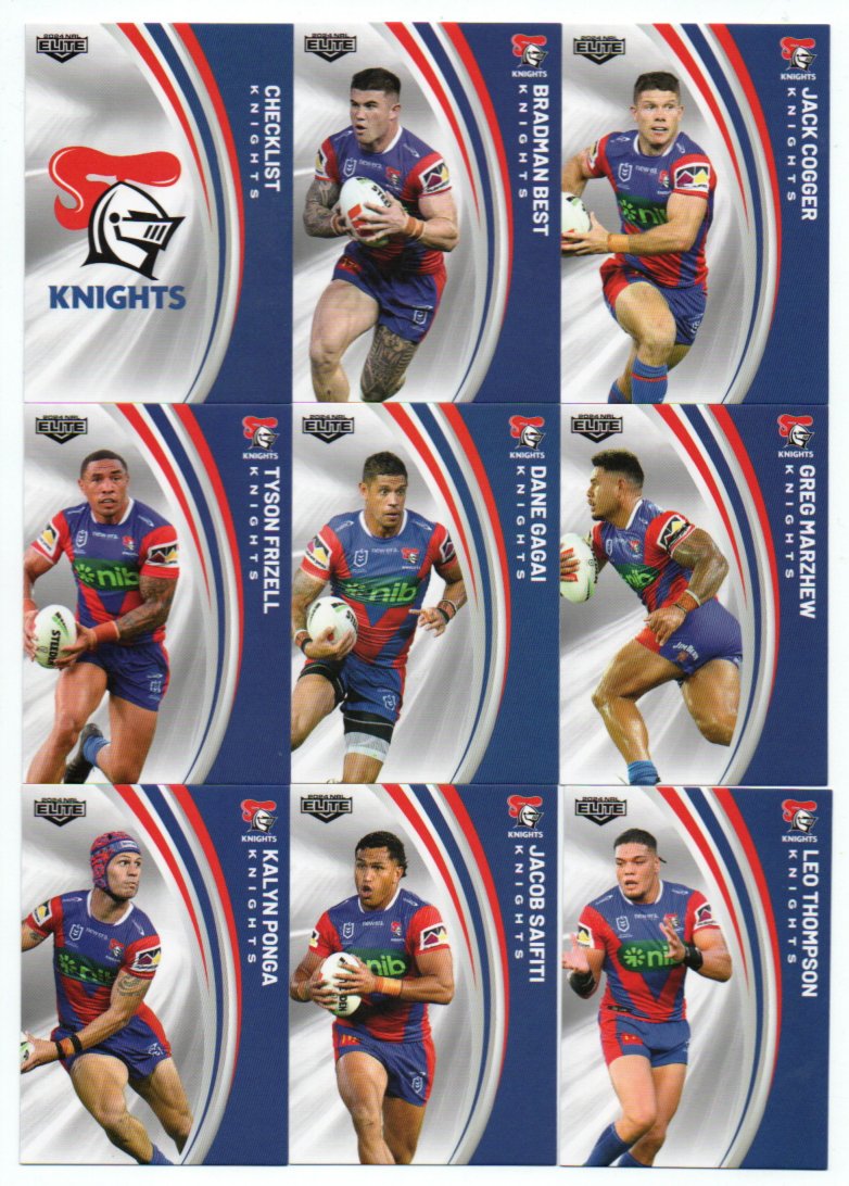 2024 NRL Elite Team Set – Knights