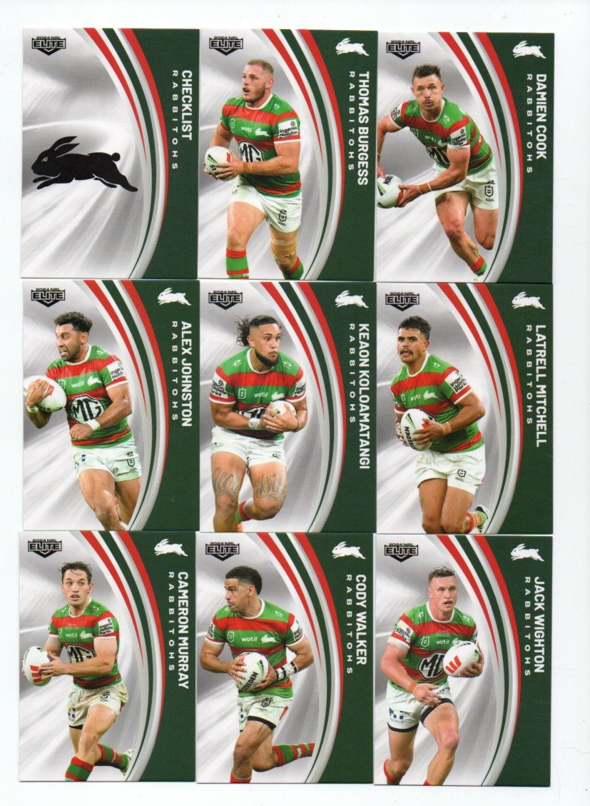 2024 NRL Elite Team Set – Rabbitohs