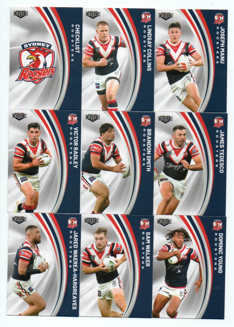 2024 NRL Elite Team Set – Roosters