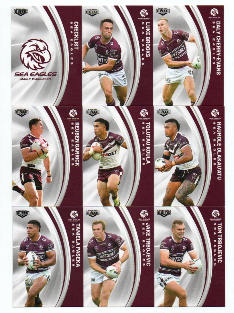 2024 NRL Elite Team Set – Sea Eagles