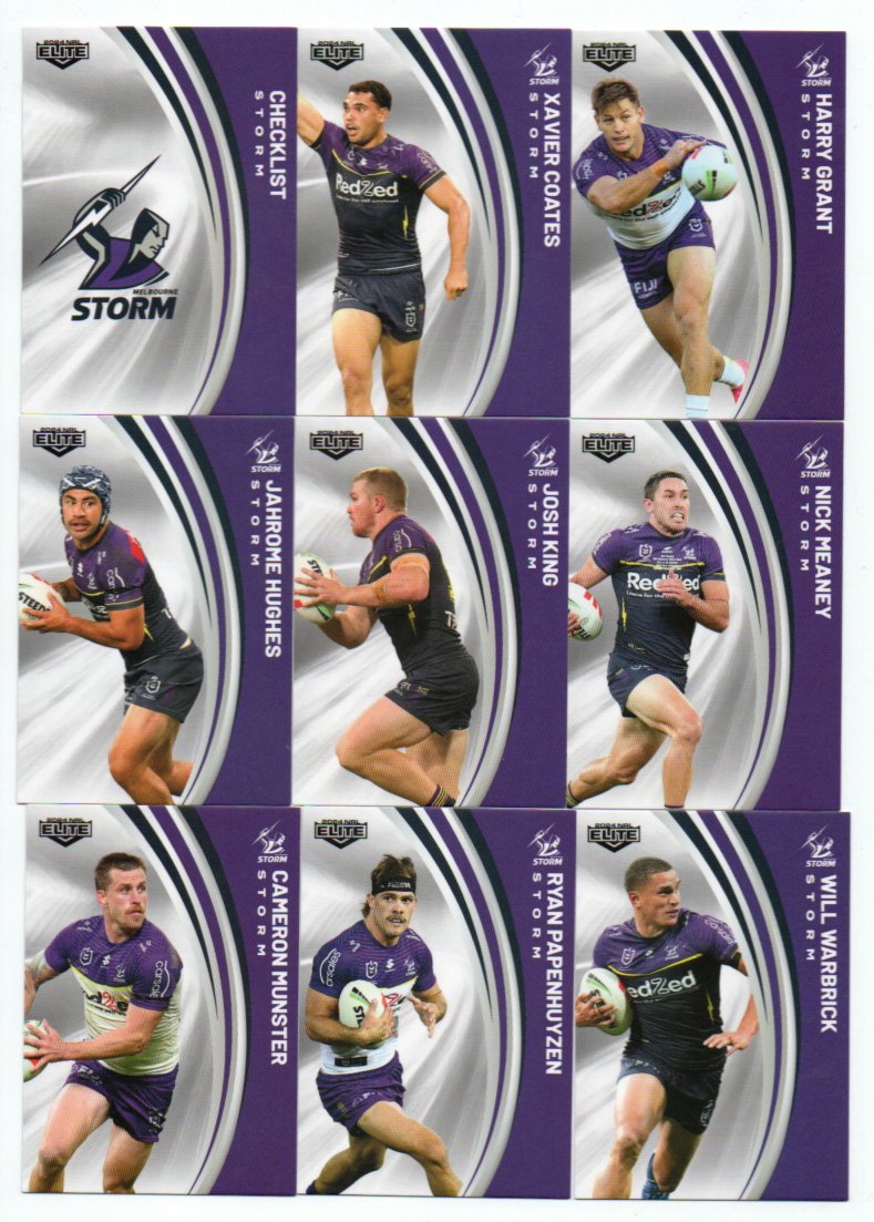 2024 NRL Elite Team Set – Storm