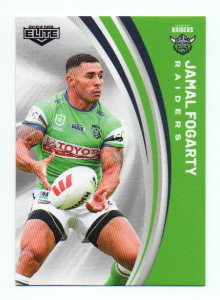 2024 Nrl Elite Base Common (011) Jamal Fogarty Raiders