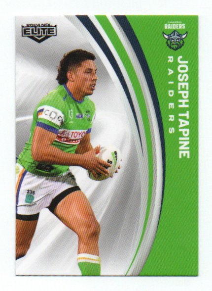 2024 Nrl Elite Base Common (016) Joseph Tapine Raiders