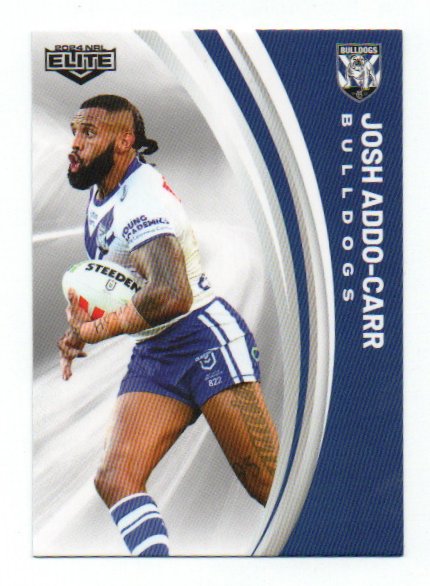 2024 Nrl Elite Base Common (020) Josh Addo-Carr Bulldogs