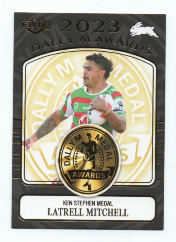 2024 Nrl Elite Dally M (DM18) Latrell Mitchell Rabbitohs