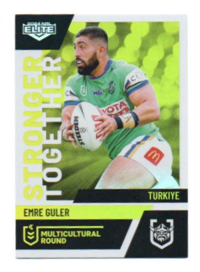 2024 Nrl Elite Multicultural Round (MC03) Emre Guler Raiders