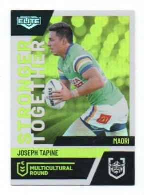 2024 Nrl Elite Multicultural Round (MC04) Joseph Tapine Raiders