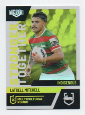 2024 Nrl Elite Multicultural Round (MC25) Latrell Mitchell Rabbitohs