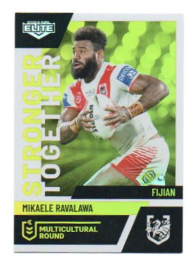 2024 Nrl Elite Multicultural Round (MC27) Mikaele Ravalawa Dragons