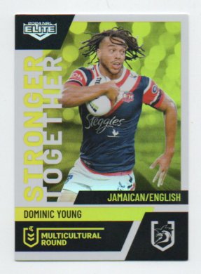 2024 Nrl Elite Multicultural Round (MC29) Dominic Young Roosters