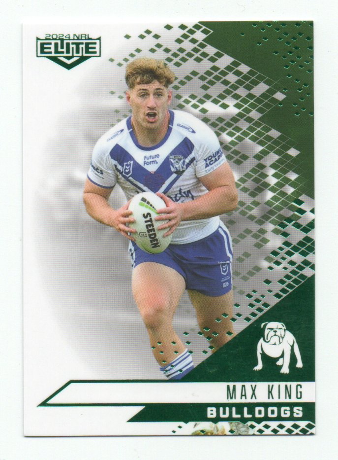 2024 Nrl Elite Mojo Emerald (ME024) Max King Bulldogs 06/10