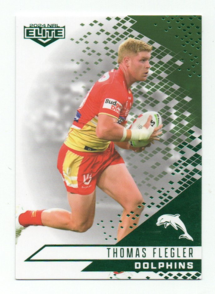 2024 Nrl Elite Mojo Emerald (ME041) Thomas Flegler Dolphins 02/10