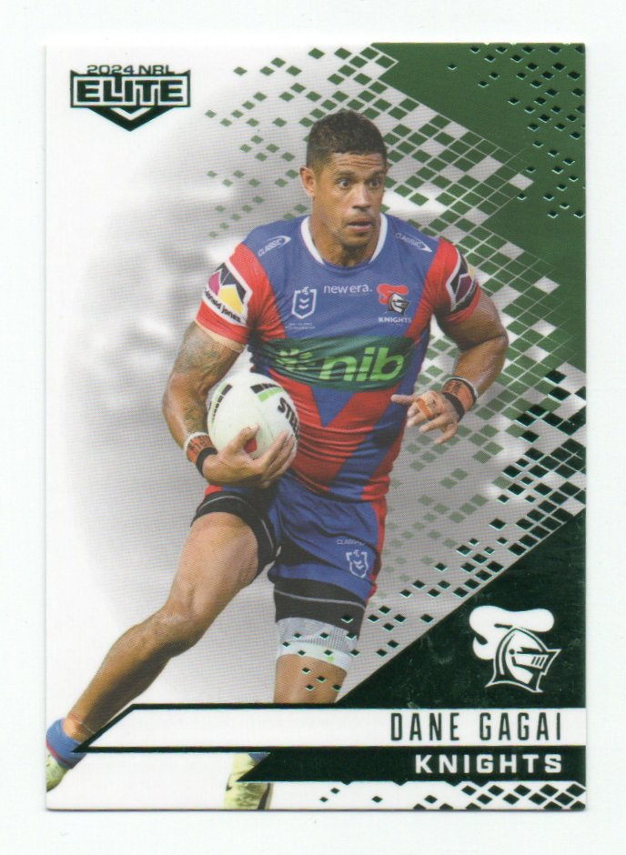 2024 Nrl Elite Mojo Emerald (ME077) Dane Gagai Knights 07/10