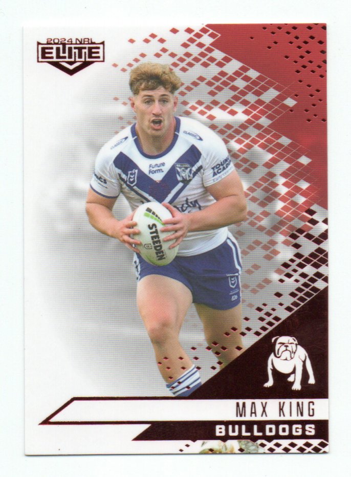 2024 Nrl Elite Mojo Ruby (MR024) Max King Bulldogs 01/50