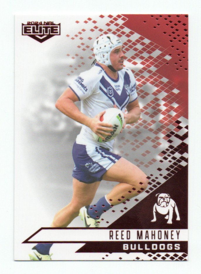 2024 Nrl Elite Mojo Ruby (MR026) Reed Maloney Bulldogs 16/50