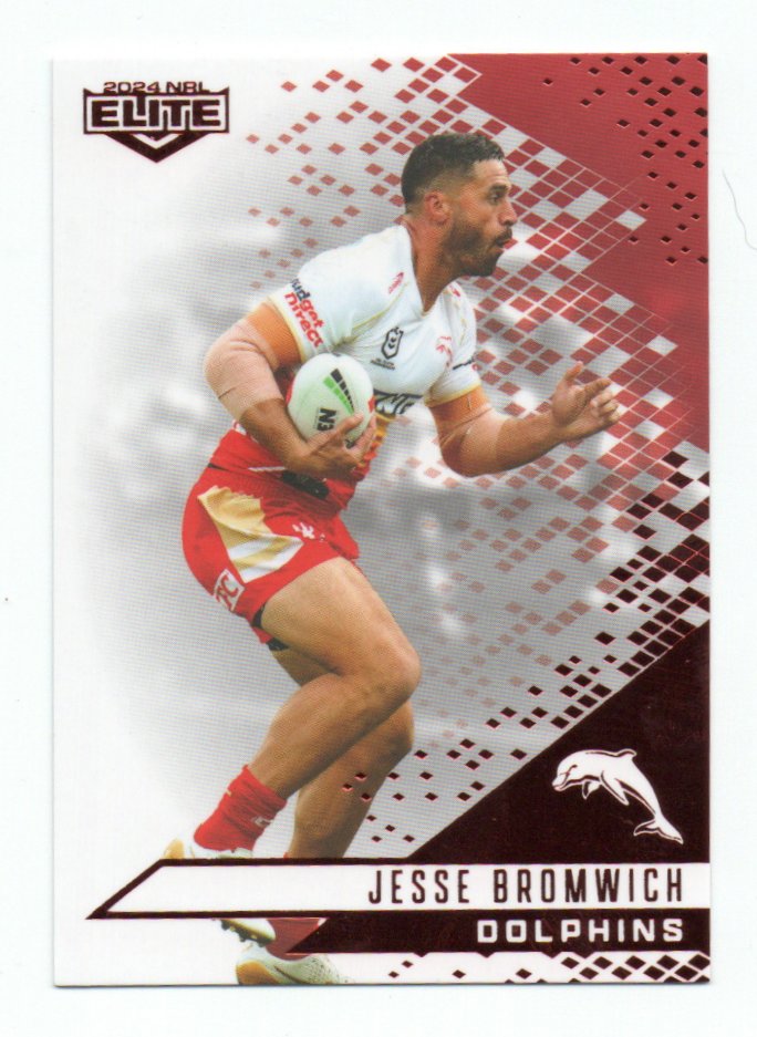 2024 Nrl Elite Mojo Ruby (MR039) Jesse Bromwich Dolphins 04/50