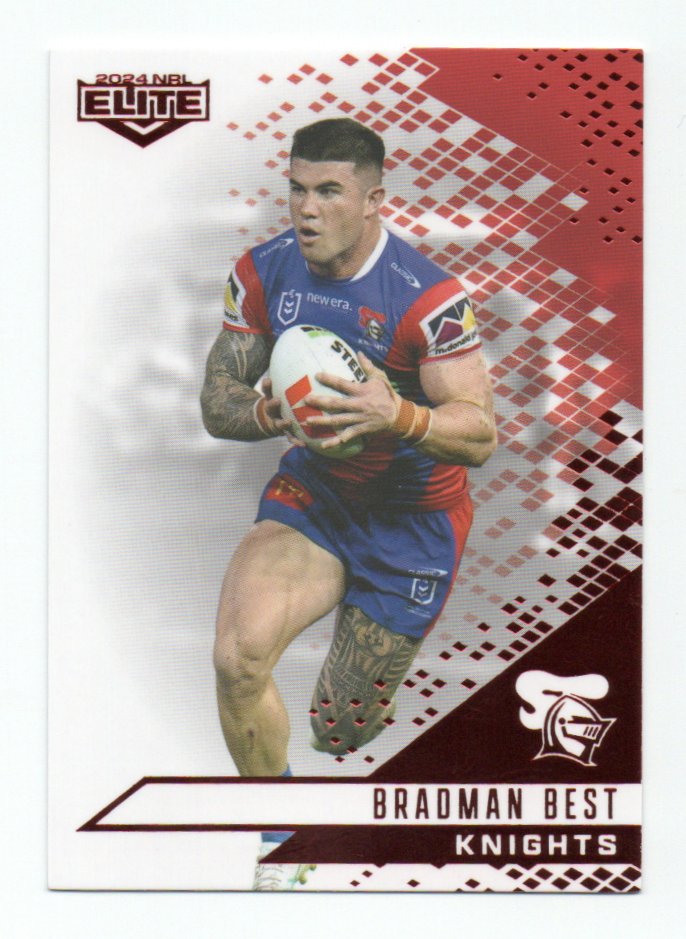 2024 Nrl Elite Mojo Ruby (MR074) Bradman Best Knights 20/50