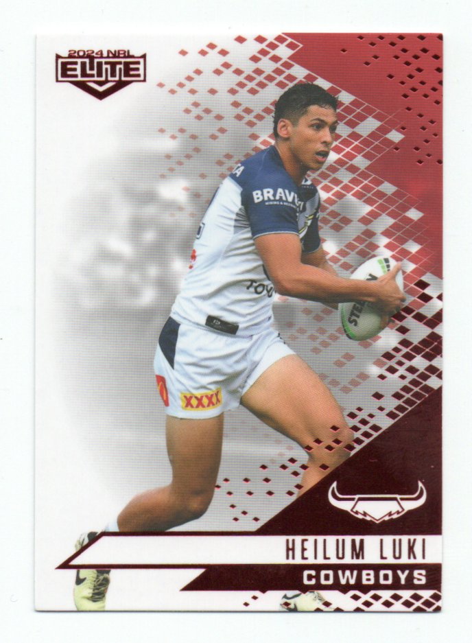 2024 Nrl Elite Mojo Ruby (MR087) Heilum Luki Cowboys 20/50