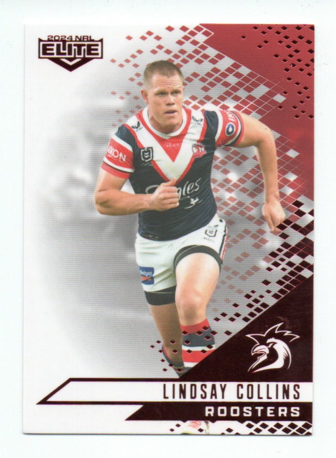 2024 Nrl Elite Mojo Ruby (MR128) Lindsay Collins Roosters 21/50