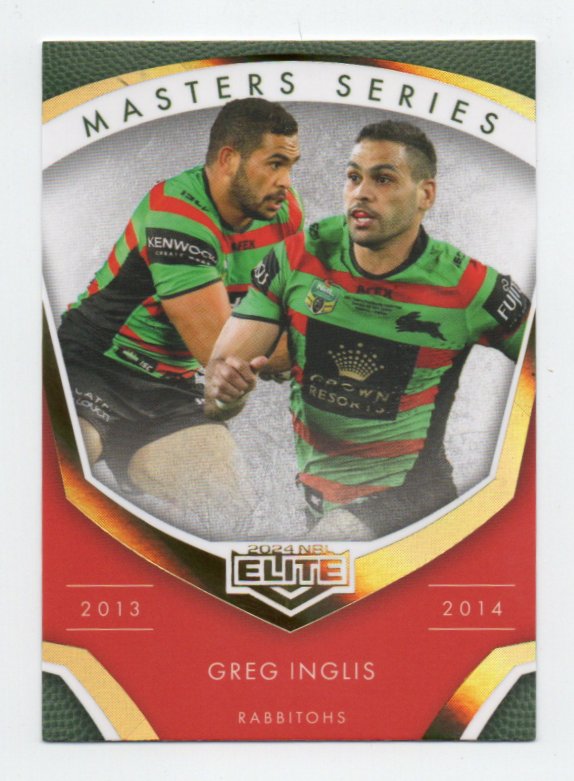 2024 Nrl Elite Masters Series Greg Inglis (MS05) Rabbitohs 2013-14