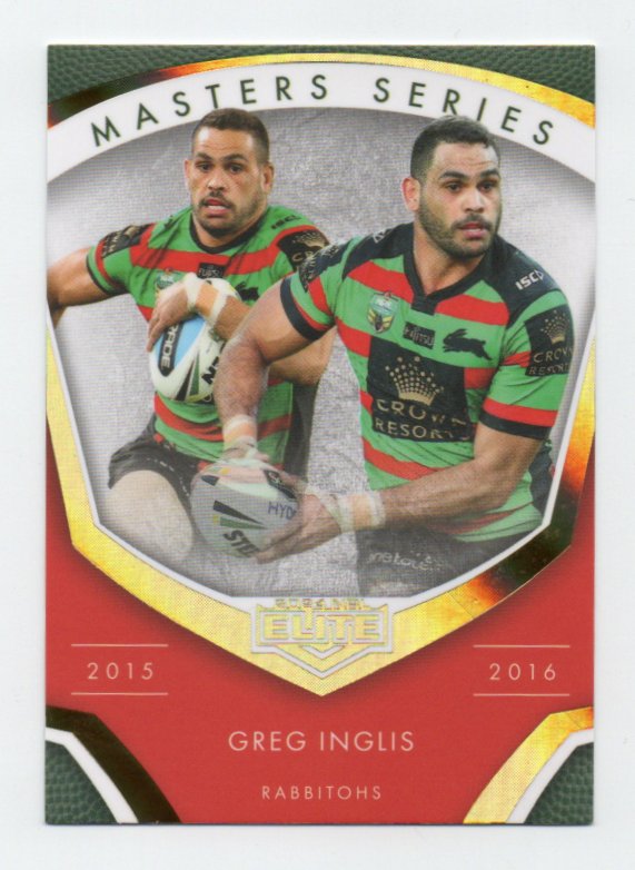 2024 Nrl Elite Masters Series Greg Inglis (MS06) Rabbitohs 2015-16