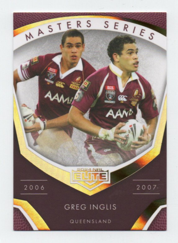 2024 Nrl Elite Masters Series Greg Inglis (MS08) Queensland 2006-17