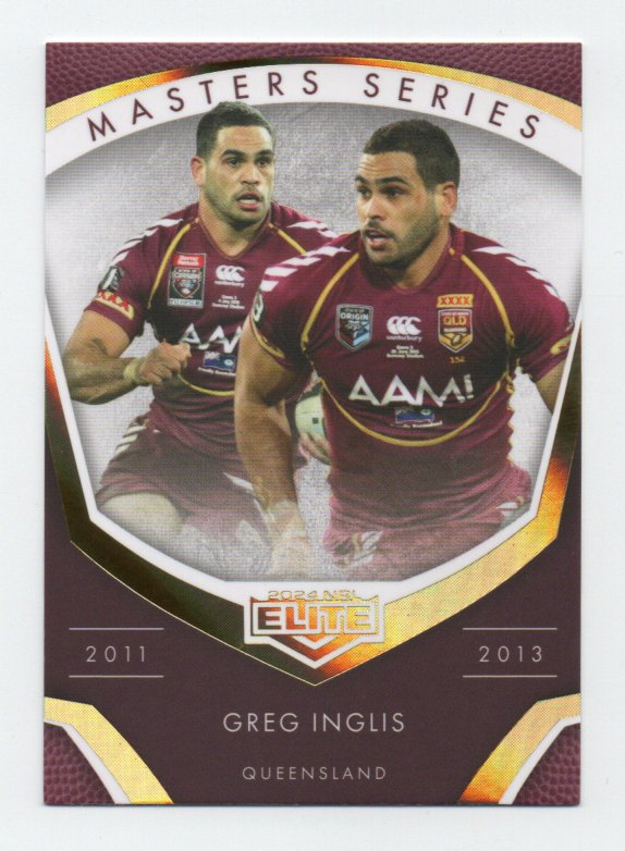 2024 Nrl Elite Masters Series Greg Inglis (MS10) Queensland 2011-13