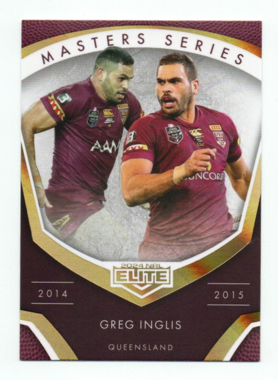 2024 Nrl Elite Masters Series Greg Inglis (MS11) Queensland 2014-15