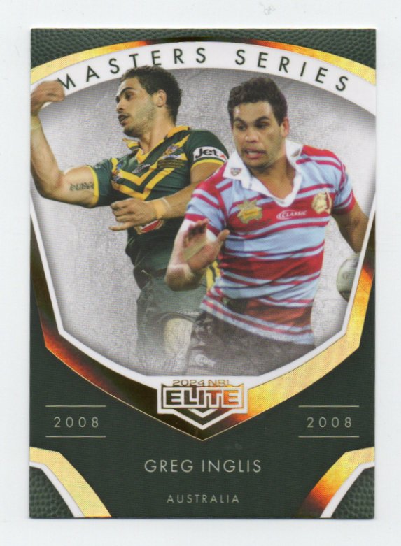 2024 Nrl Elite Masters Series Greg Inglis (MS14) Australia 2008