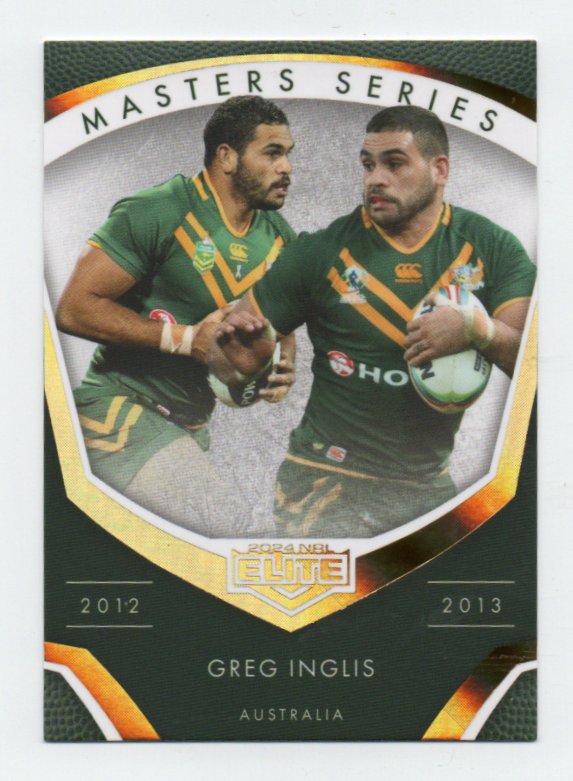 2024 Nrl Elite Masters Series Greg Inglis (MS16) Australia 2012-13