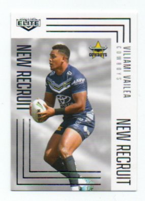 2024 Nrl Elite New Recruit (NR20) Viliami Vailea Cowboys