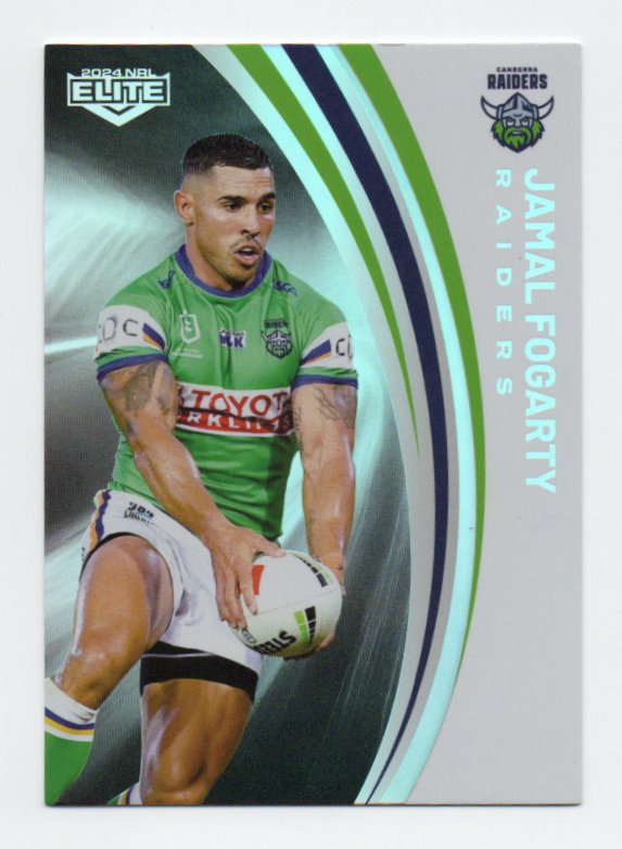 2024 Nrl Elite Silver Special Parallel (P011) Jamal Fogarty Raiders