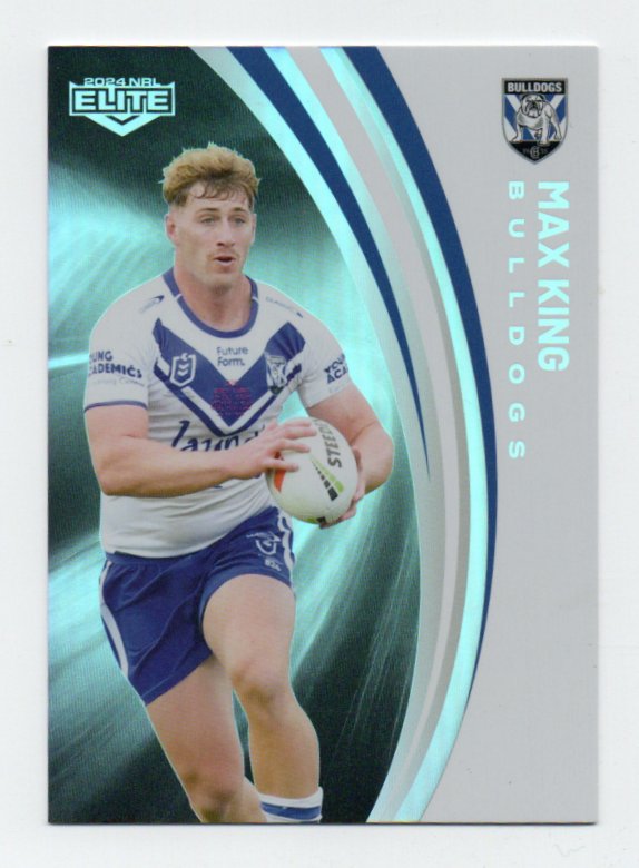 2024 Nrl Elite Silver Special Parallel (P024) Max King Bulldogs